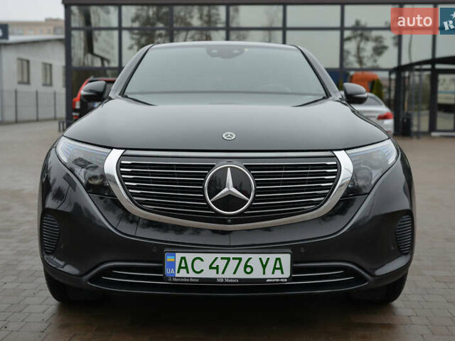 Чорний Мерседес EQC, об'ємом двигуна 0 л та пробігом 75 тис. км за 35500 $, фото 1 на Automoto.ua