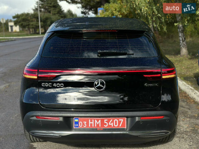 Черный Мерседес EQC, объемом двигателя 0 л и пробегом 65 тыс. км за 38800 $, фото 183 на Automoto.ua