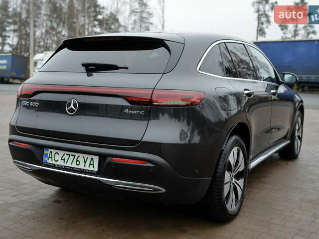 Чорний Мерседес EQC, об'ємом двигуна 0 л та пробігом 75 тис. км за 35500 $, фото 6 на Automoto.ua