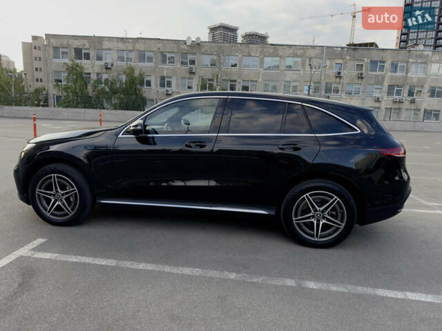 Черный Мерседес EQC, объемом двигателя 0 л и пробегом 16 тыс. км за 47500 $, фото 6 на Automoto.ua