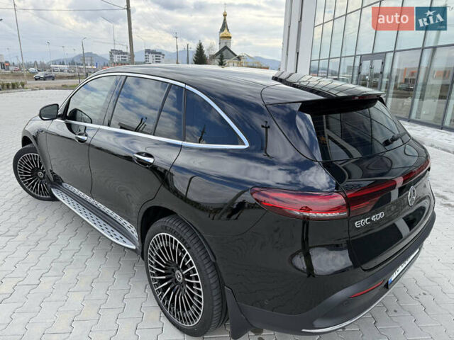 Чорний Мерседес EQC, об'ємом двигуна 0 л та пробігом 23 тис. км за 43000 $, фото 21 на Automoto.ua