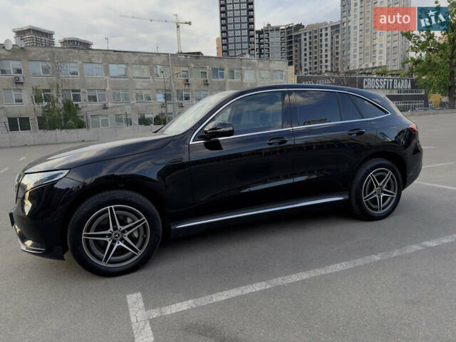 Черный Мерседес EQC, объемом двигателя 0 л и пробегом 16 тыс. км за 47500 $, фото 7 на Automoto.ua