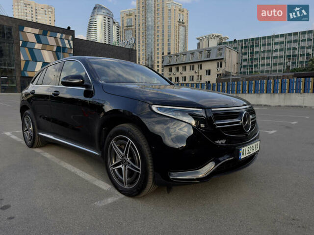 Черный Мерседес EQC, объемом двигателя 0 л и пробегом 16 тыс. км за 47500 $, фото 2 на Automoto.ua