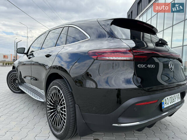 Чорний Мерседес EQC, об'ємом двигуна 0 л та пробігом 23 тис. км за 43000 $, фото 22 на Automoto.ua