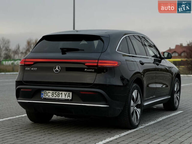 Чорний Мерседес EQC, об'ємом двигуна 0 л та пробігом 40 тис. км за 46000 $, фото 24 на Automoto.ua