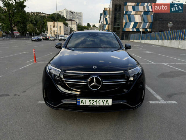 Черный Мерседес EQC, объемом двигателя 0 л и пробегом 16 тыс. км за 47500 $, фото 3 на Automoto.ua