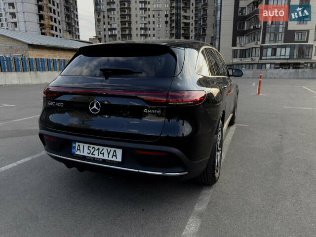 Черный Мерседес EQC, объемом двигателя 0 л и пробегом 16 тыс. км за 47500 $, фото 4 на Automoto.ua