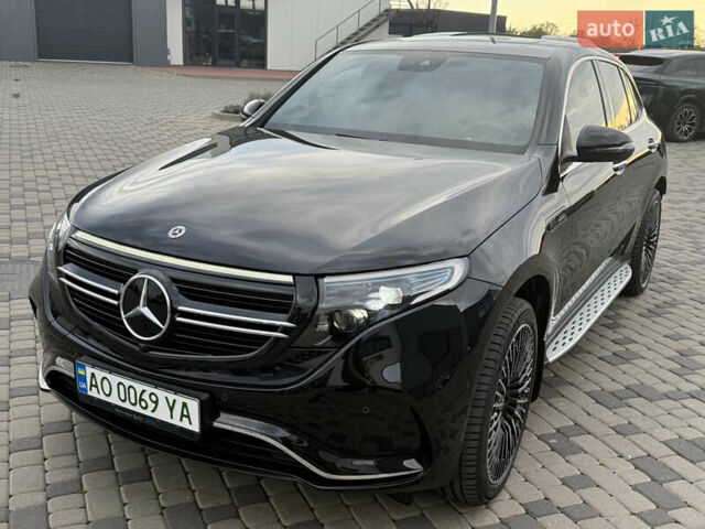 Чорний Мерседес EQC, об'ємом двигуна 0 л та пробігом 23 тис. км за 43000 $, фото 5 на Automoto.ua