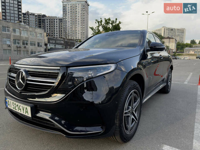 Черный Мерседес EQC, объемом двигателя 0 л и пробегом 16 тыс. км за 47500 $, фото 1 на Automoto.ua