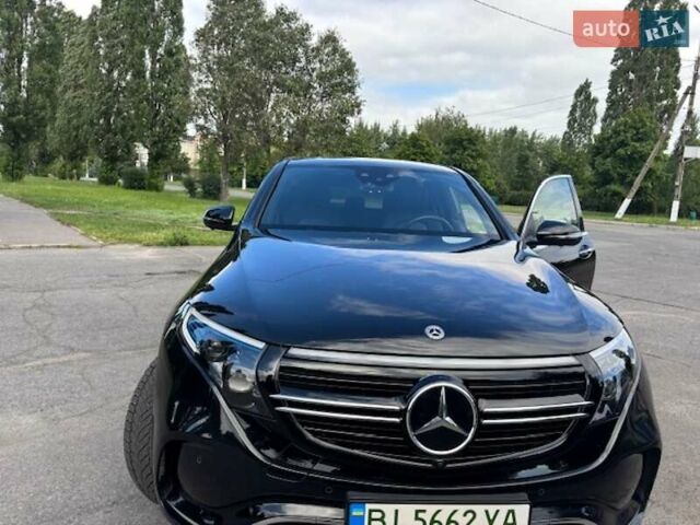 Черный Мерседес EQC, объемом двигателя 0 л и пробегом 54 тыс. км за 39283 $, фото 2 на Automoto.ua