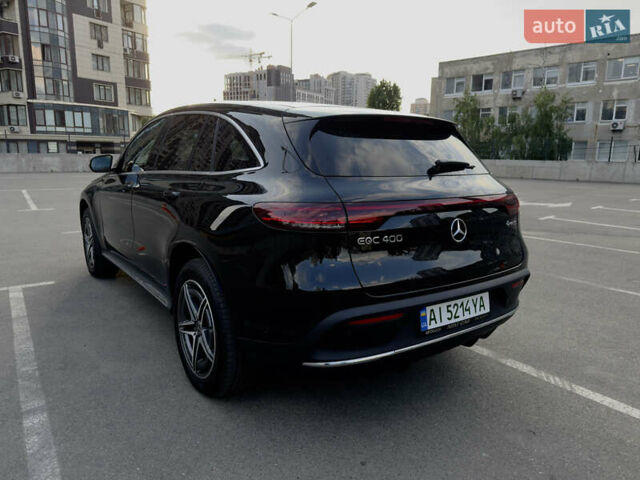 Черный Мерседес EQC, объемом двигателя 0 л и пробегом 16 тыс. км за 47500 $, фото 5 на Automoto.ua