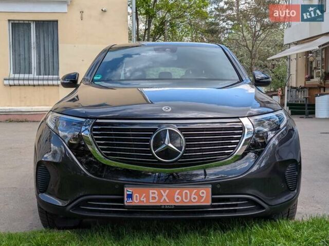 Черный Мерседес EQC, объемом двигателя 0 л и пробегом 2 тыс. км за 47000 $, фото 1 на Automoto.ua