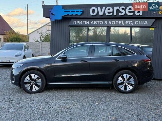 Черный Мерседес EQC, объемом двигателя 0 л и пробегом 2 тыс. км за 45000 $, фото 3 на Automoto.ua