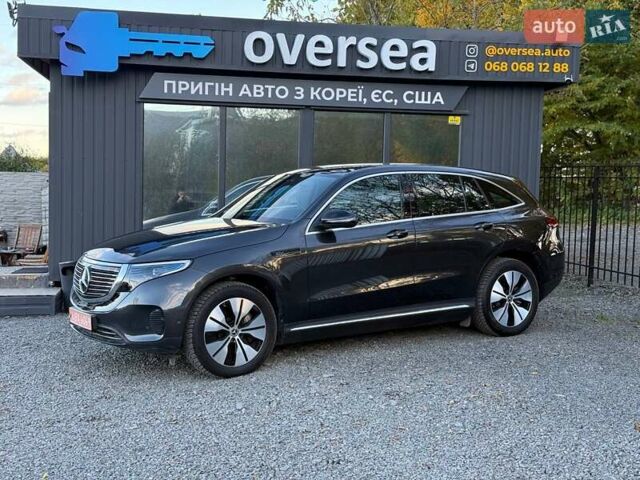 Черный Мерседес EQC, объемом двигателя 0 л и пробегом 2 тыс. км за 45000 $, фото 1 на Automoto.ua