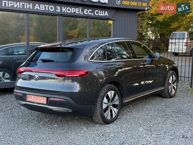 Черный Мерседес EQC, объемом двигателя 0 л и пробегом 2 тыс. км за 45000 $, фото 12 на Automoto.ua
