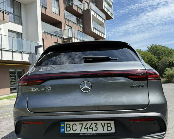 Сірий Мерседес EQC, об'ємом двигуна 0 л та пробігом 45 тис. км за 43000 $, фото 5 на Automoto.ua