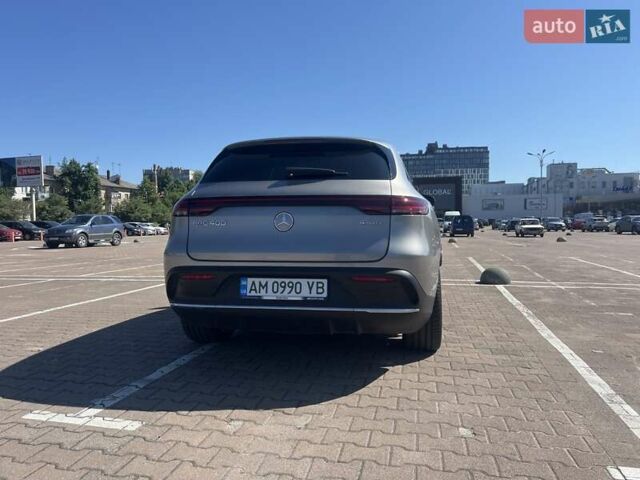 Серый Мерседес EQC, объемом двигателя 0 л и пробегом 64 тыс. км за 35600 $, фото 5 на Automoto.ua