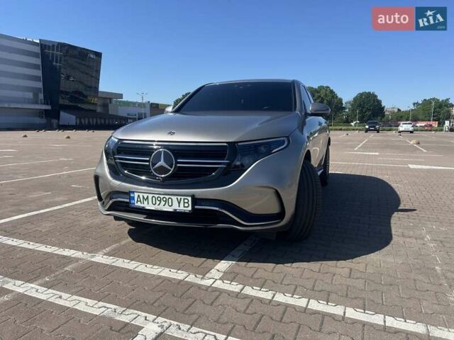 Серый Мерседес EQC, объемом двигателя 0 л и пробегом 64 тыс. км за 35600 $, фото 2 на Automoto.ua