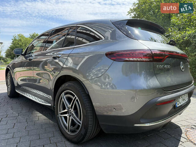 Сірий Мерседес EQC, об'ємом двигуна 0 л та пробігом 45 тис. км за 43000 $, фото 6 на Automoto.ua