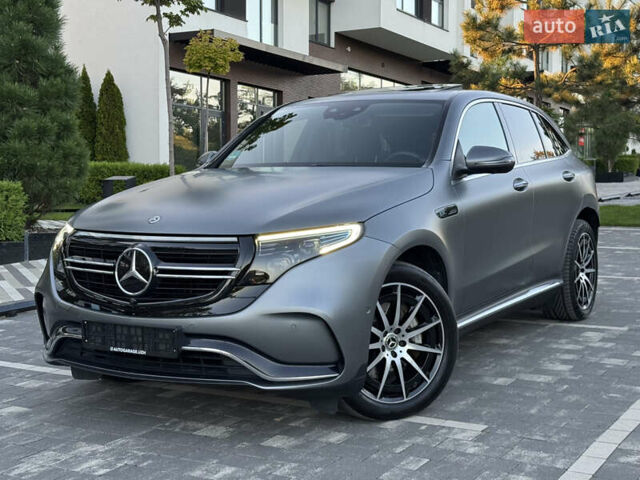 Сірий Мерседес EQC, об'ємом двигуна 0 л та пробігом 85 тис. км за 37800 $, фото 1 на Automoto.ua