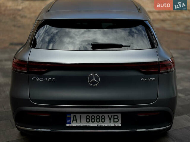 Серый Мерседес EQC, объемом двигателя 0 л и пробегом 47 тыс. км за 38500 $, фото 16 на Automoto.ua