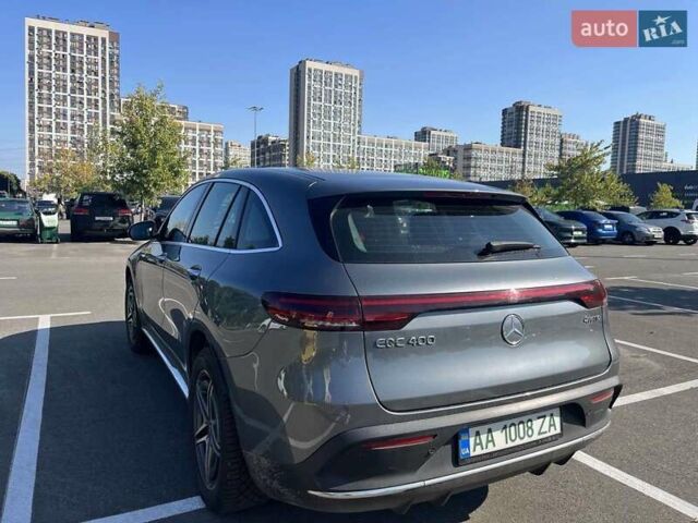 Серый Мерседес EQC, объемом двигателя 0 л и пробегом 25 тыс. км за 39500 $, фото 1 на Automoto.ua