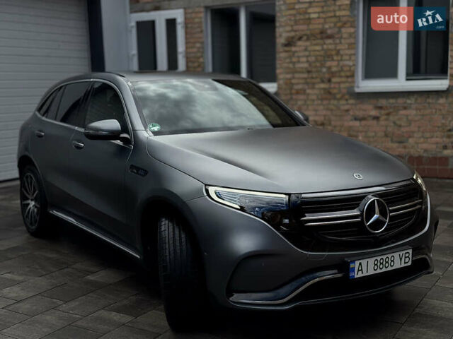 Серый Мерседес EQC, объемом двигателя 0 л и пробегом 47 тыс. км за 38500 $, фото 5 на Automoto.ua