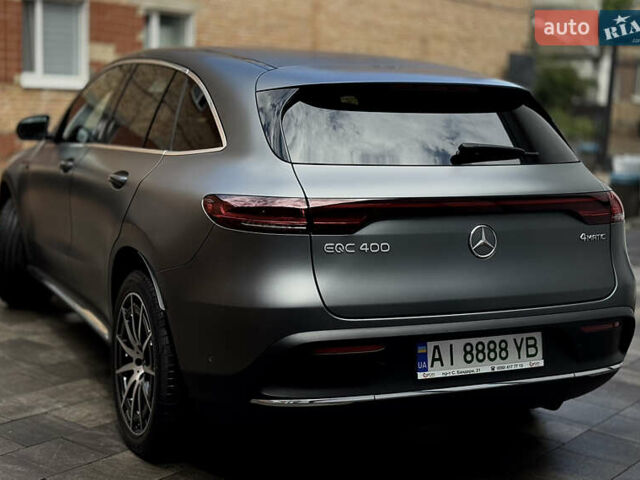 Серый Мерседес EQC, объемом двигателя 0 л и пробегом 47 тыс. км за 38500 $, фото 14 на Automoto.ua