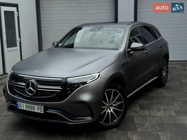 Серый Мерседес EQC, объемом двигателя 0 л и пробегом 47 тыс. км за 38500 $, фото 1 на Automoto.ua