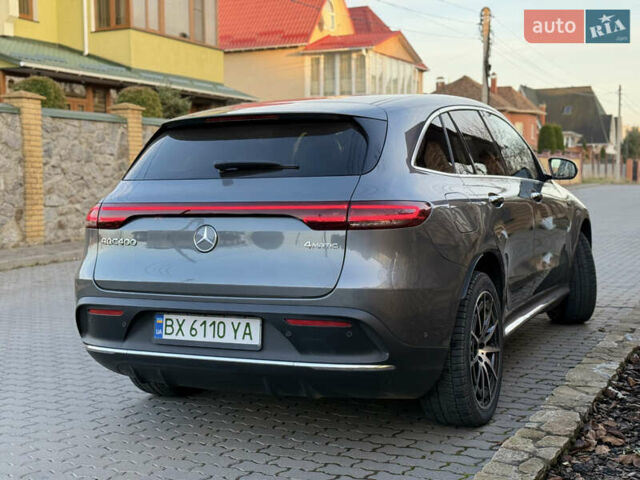 Серый Мерседес EQC, объемом двигателя 0 л и пробегом 30 тыс. км за 38900 $, фото 6 на Automoto.ua
