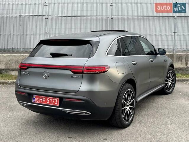 Серый Мерседес EQC, объемом двигателя 0 л и пробегом 158 тыс. км за 29900 $, фото 4 на Automoto.ua