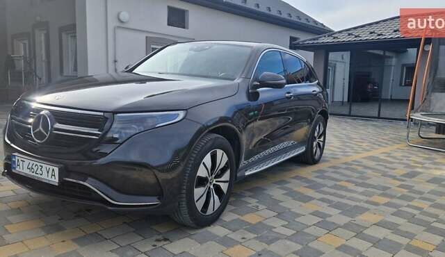 Сірий Мерседес EQC, об'ємом двигуна 0 л та пробігом 80 тис. км за 38800 $, фото 1 на Automoto.ua