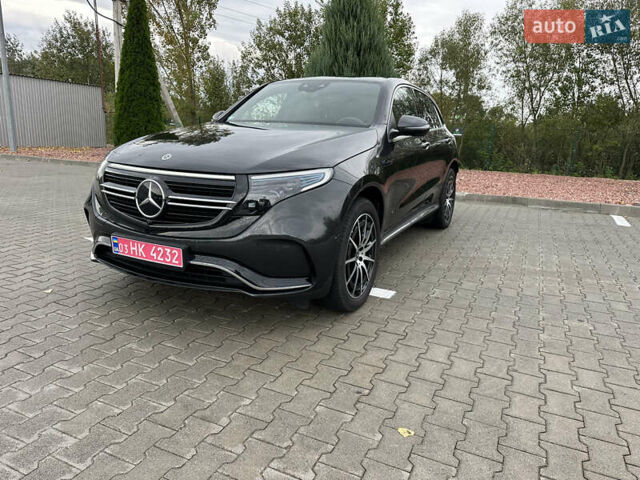 Сірий Мерседес EQC, об'ємом двигуна 0 л та пробігом 38 тис. км за 33900 $, фото 1 на Automoto.ua