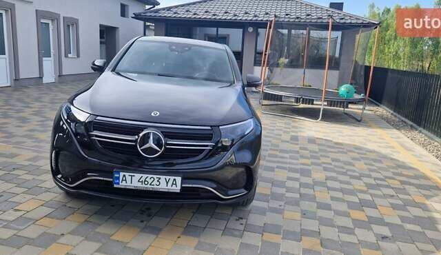 Сірий Мерседес EQC, об'ємом двигуна 0 л та пробігом 80 тис. км за 38800 $, фото 3 на Automoto.ua