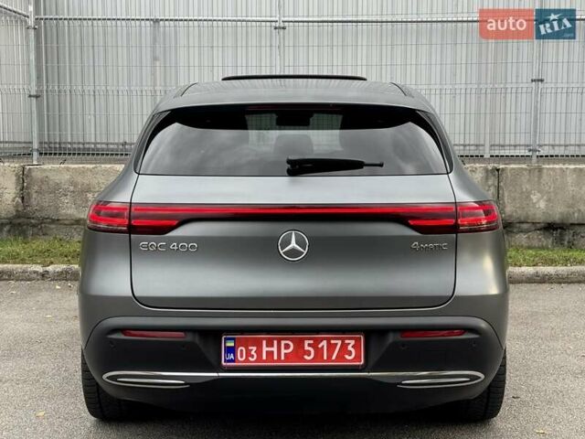 Серый Мерседес EQC, объемом двигателя 0 л и пробегом 158 тыс. км за 29900 $, фото 5 на Automoto.ua