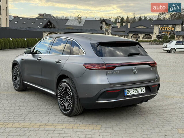 Сірий Мерседес EQC, об'ємом двигуна 0 л та пробігом 9 тис. км за 47000 $, фото 6 на Automoto.ua