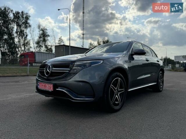 Серый Мерседес EQC, объемом двигателя 0 л и пробегом 21 тыс. км за 41900 $, фото 10 на Automoto.ua