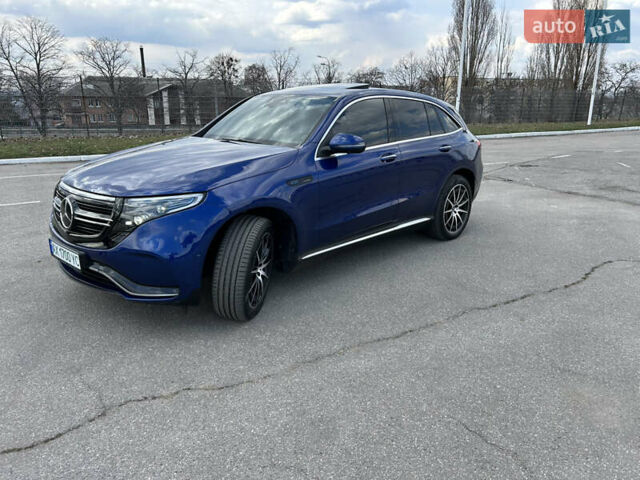 Синий Мерседес EQC, объемом двигателя 0 л и пробегом 75 тыс. км за 34500 $, фото 12 на Automoto.ua