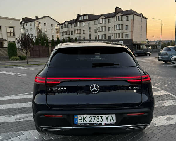 Синій Мерседес EQC, об'ємом двигуна 0 л та пробігом 130 тис. км за 31500 $, фото 11 на Automoto.ua