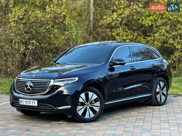 Синій Мерседес EQC, об'ємом двигуна 0 л та пробігом 67 тис. км за 35500 $, фото 1 на Automoto.ua