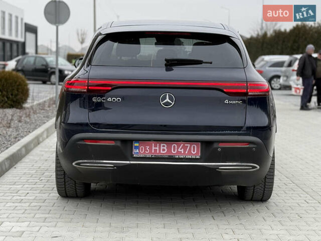 Синій Мерседес EQC, об'ємом двигуна 0 л та пробігом 108 тис. км за 30900 $, фото 4 на Automoto.ua