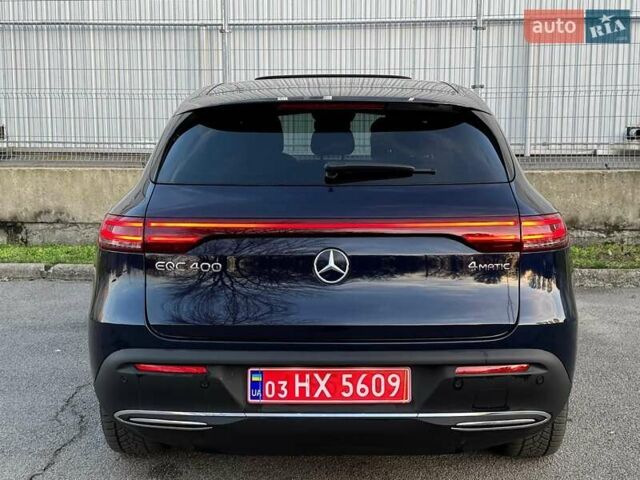 Синій Мерседес EQC, об'ємом двигуна 0 л та пробігом 150 тис. км за 30500 $, фото 4 на Automoto.ua