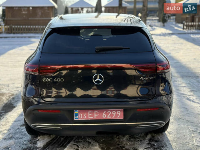 Синій Мерседес EQC, об'ємом двигуна 0 л та пробігом 51 тис. км за 37000 $, фото 8 на Automoto.ua