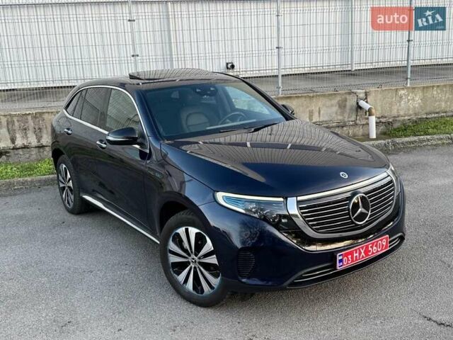 Синій Мерседес EQC, об'ємом двигуна 0 л та пробігом 150 тис. км за 30500 $, фото 1 на Automoto.ua