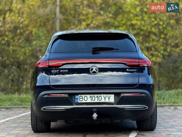 Синій Мерседес EQC, об'ємом двигуна 0 л та пробігом 67 тис. км за 35500 $, фото 12 на Automoto.ua