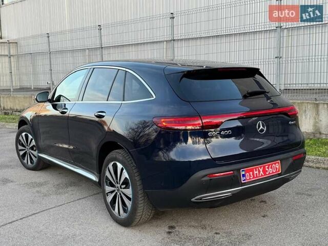 Синій Мерседес EQC, об'ємом двигуна 0 л та пробігом 150 тис. км за 30500 $, фото 2 на Automoto.ua