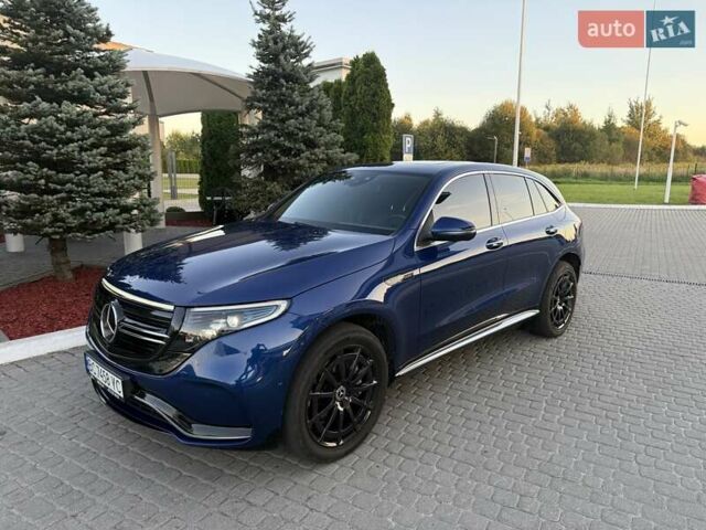Синий Мерседес EQC, объемом двигателя 0 л и пробегом 120 тыс. км за 36500 $, фото 11 на Automoto.ua