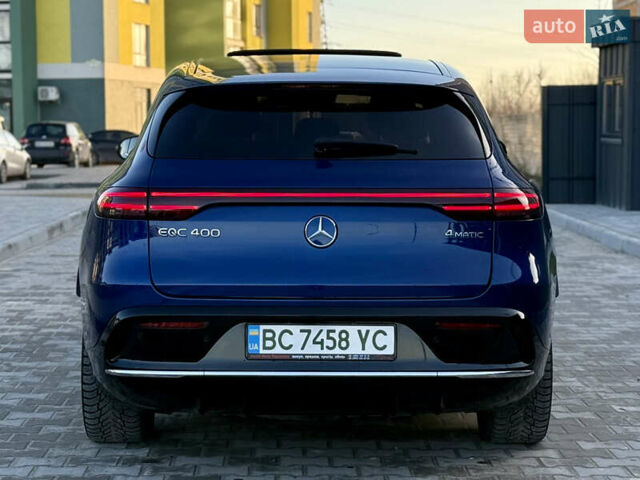 Синий Мерседес EQC, объемом двигателя 0 л и пробегом 119 тыс. км за 34900 $, фото 74 на Automoto.ua