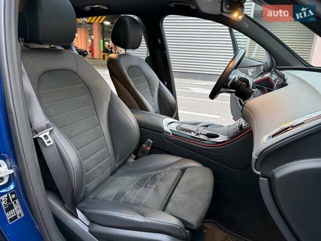 Синий Мерседес EQC, объемом двигателя 0 л и пробегом 38 тыс. км за 38490 $, фото 13 на Automoto.ua