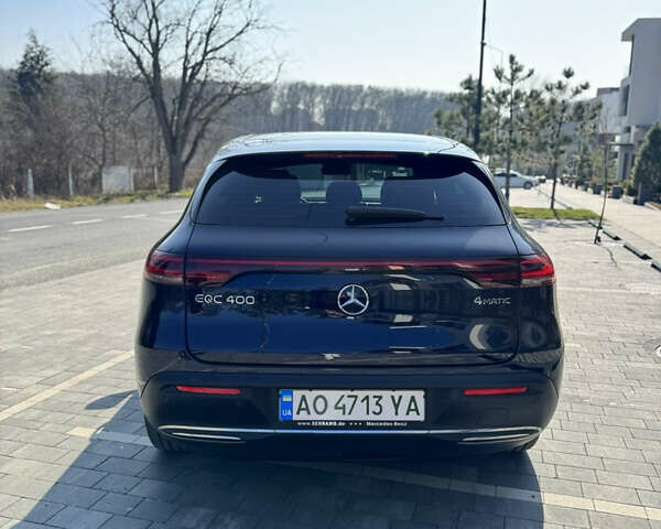 Синій Мерседес EQC, об'ємом двигуна 0 л та пробігом 90 тис. км за 32500 $, фото 7 на Automoto.ua